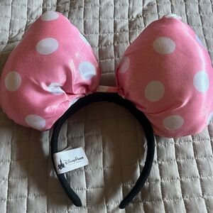Official Disney World Oversized Minnie Mouse 3D Bow Ears Headband One Size